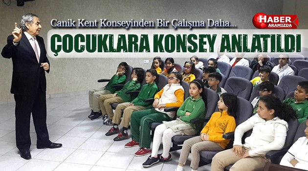 Canik Kent Konseyi’nden Çocuk Meclisi çalışması