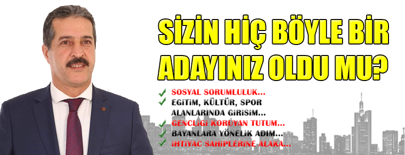 MUHTARLIK ÖTESİ VİZYONUYLA BU ADAY BİR BAŞKA